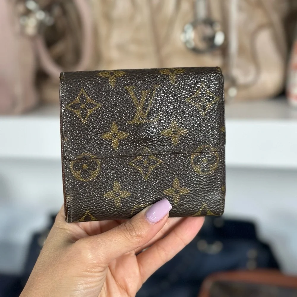 LV Monogram Double Sided Compact Wallet